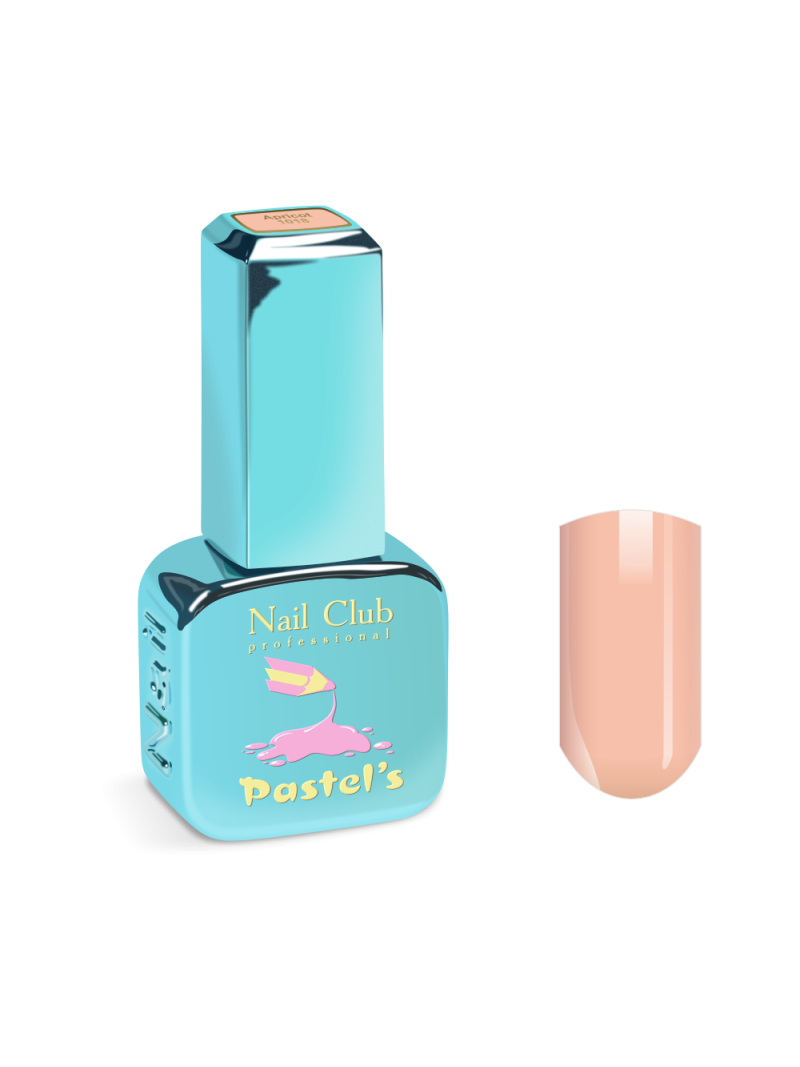 ККупить эмалевый пастельный гель-лак для ногтей 1018 Apricot PASTEL’S
