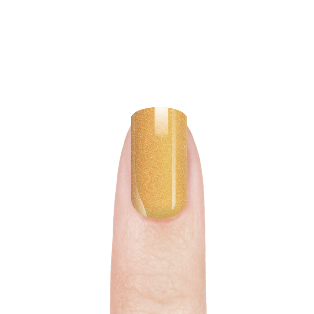 Эмалевый гель-лак для ногтей с липким слоем 108 Golden Sands
