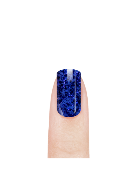 Купить эмалевый гель-лак для ногтей 128 Mystic с шиммером