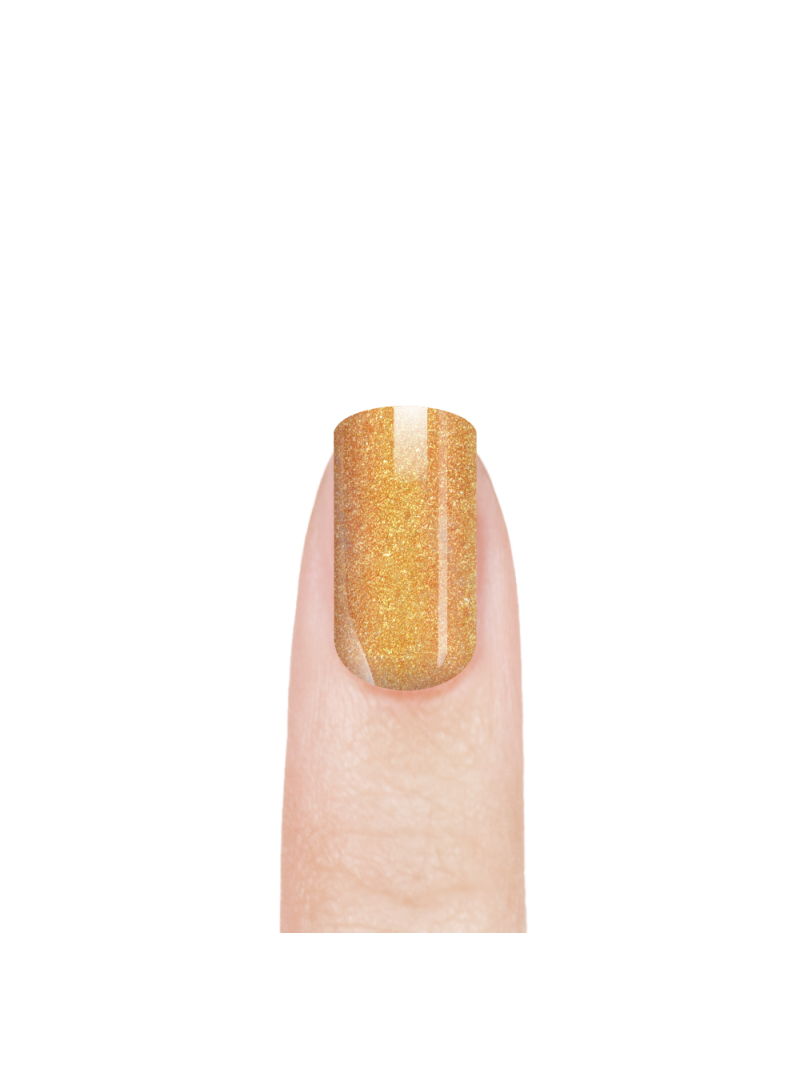 Купить эмалевый гель-лак для ногтей 147 Aztek Gold