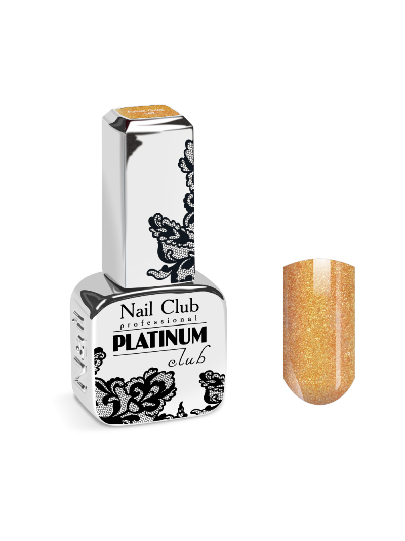 Купить эмалевый гель-лак для ногтей 147 Aztek Gold