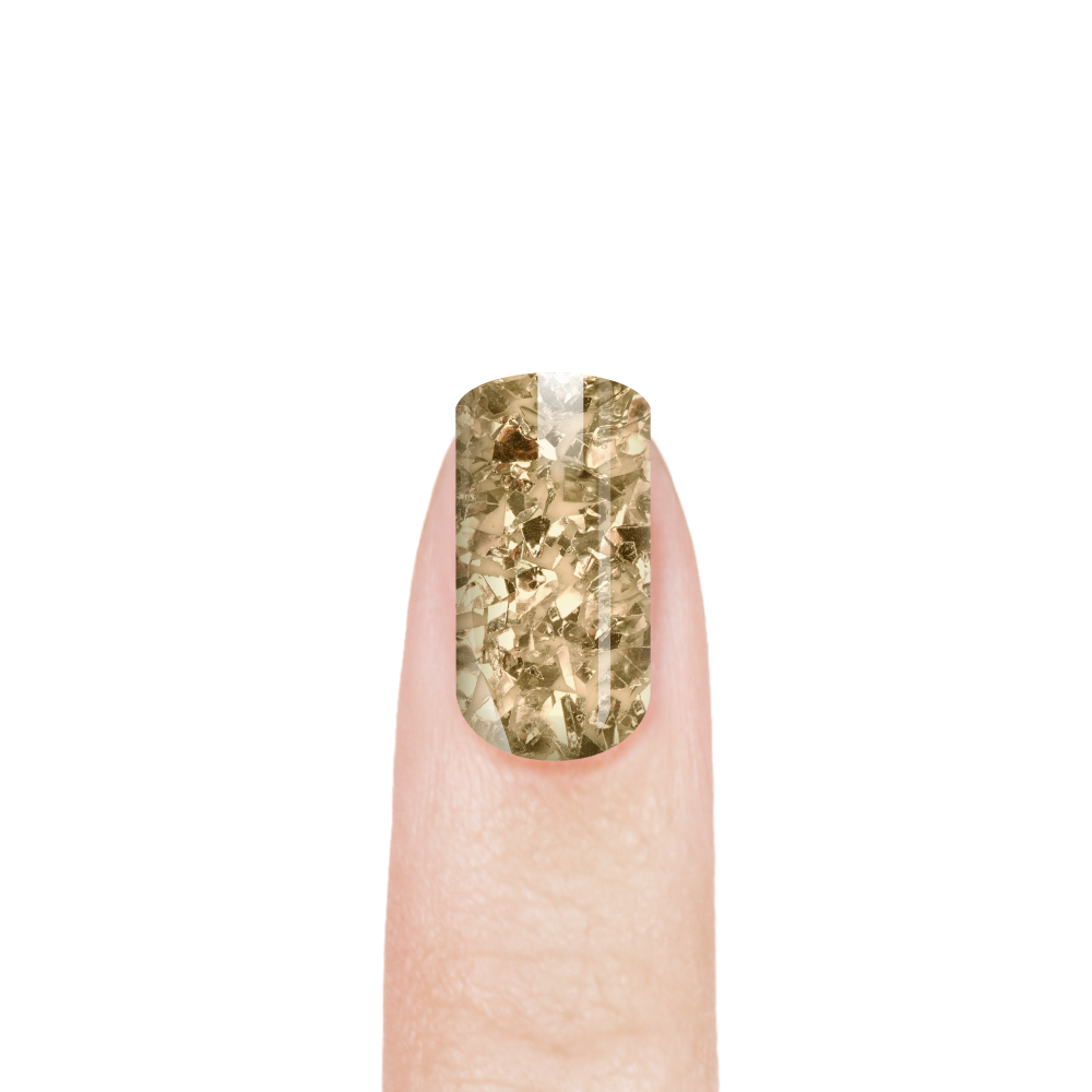 Эмалевый гель-лак для ногтей с липким слоем 148 Gold Antic