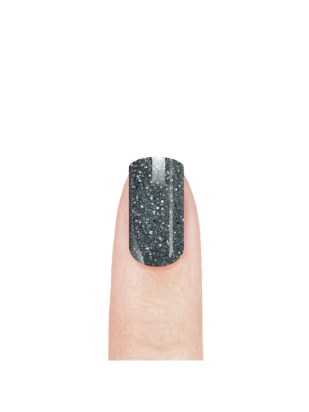 Купить эмалевый гель-лак для ногтей 149 Silver Rain с шиммером