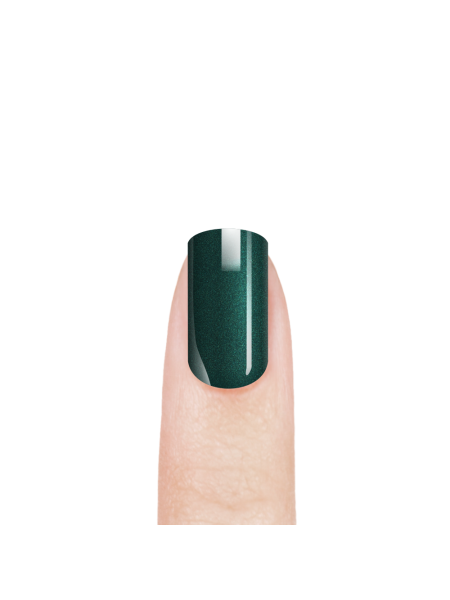 Купить эмалевый гель-лак для ногтей 156 Malachite с перламутром