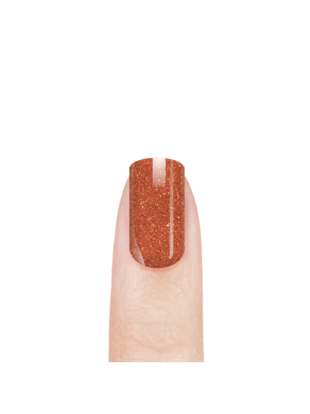 Купить эмалевый гель-лак для ногтей 122 Paprika с шиммером