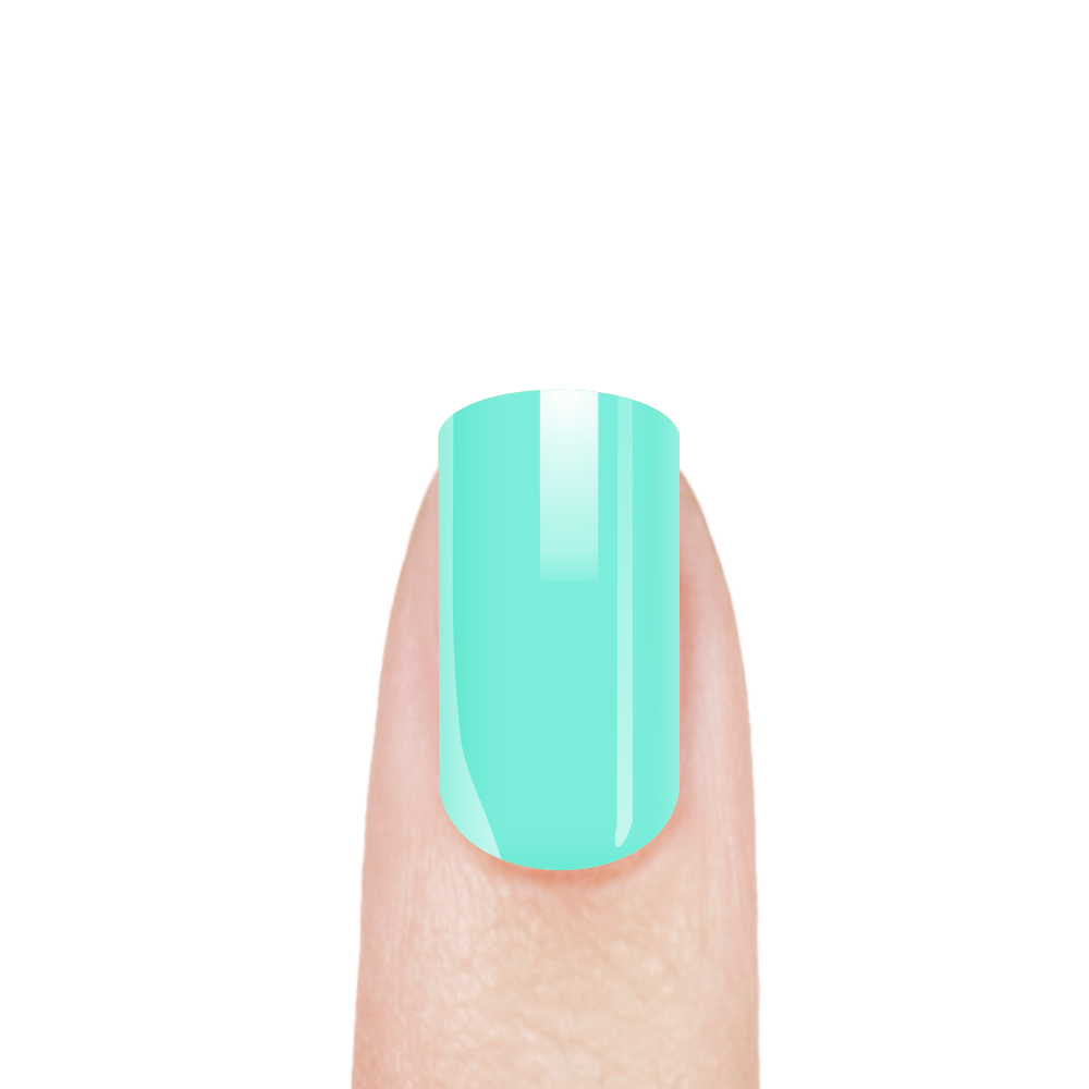 Гель-краска для ногтей с минимально липким слоем GE-02 Pastel Mint