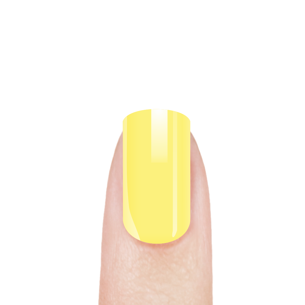 Гель-краска для ногтей с минимально липким слоем GE-06 Pastel Yellow