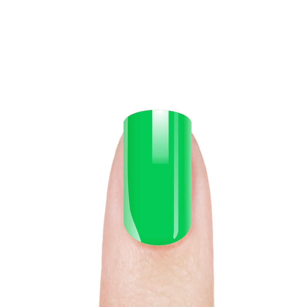 Неоновая гель-краска для ногтей с липким слоем GNP-03 Neon Lime
