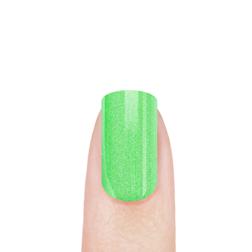 Неоновая гель-краска для ногтей с липким слоем GNP-04 Neon Kiwi