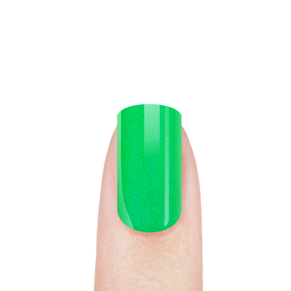 Неоновая гель-краска для ногтей с липким слоем GNP-05 Neon Green