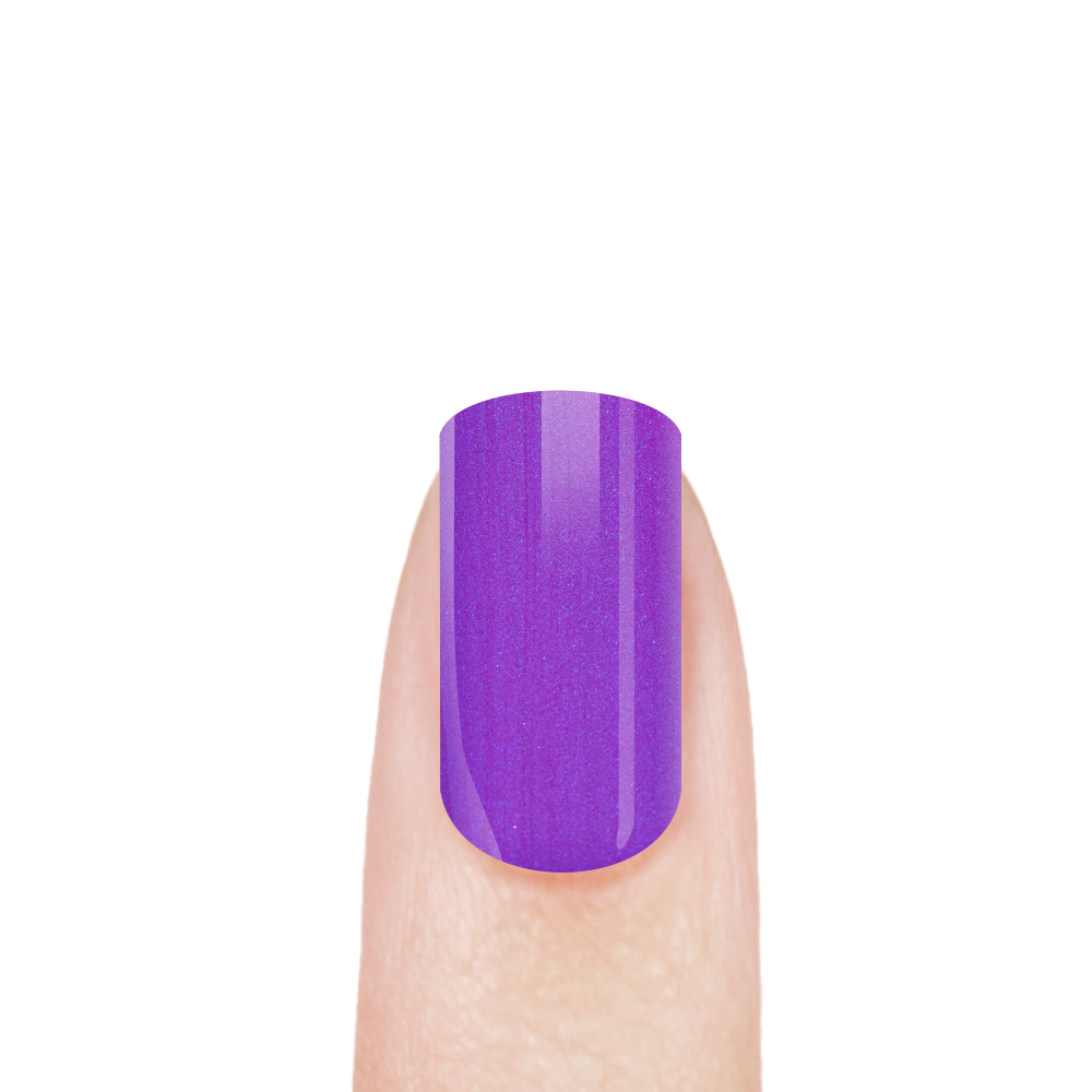 Неоновая гель-краска для ногтей с липким слоем GNP-14 Neon Violet