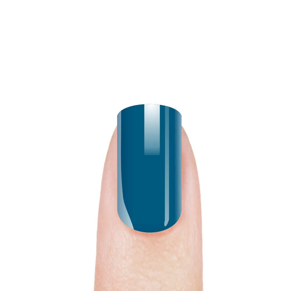 Неоновая гель-краска для ногтей с липким слоем GNP-15 Neon Blue