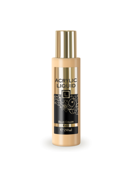 Купить мономер для акриловой пудрыа ACRYLIC LIQUID L (Fast) Blue Color