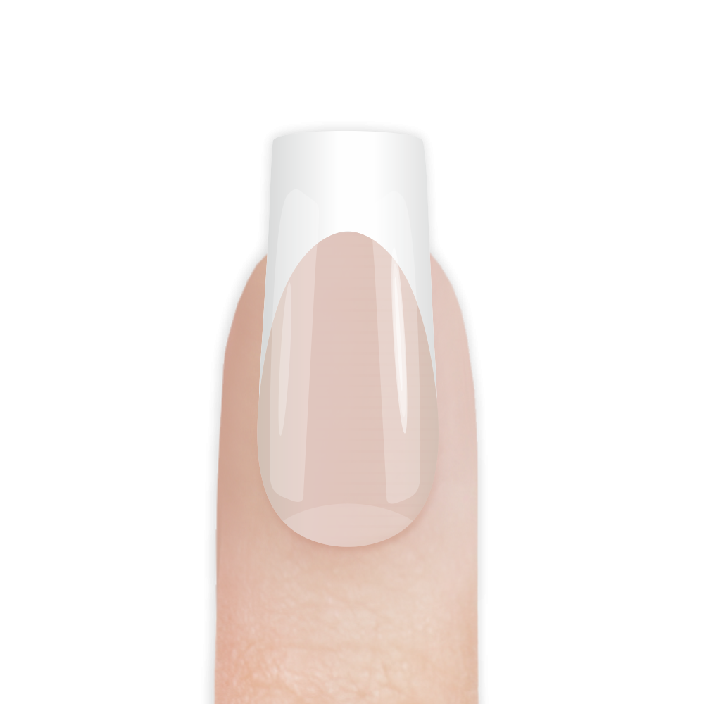 Акриловая пудра для моделирования ногтей French White