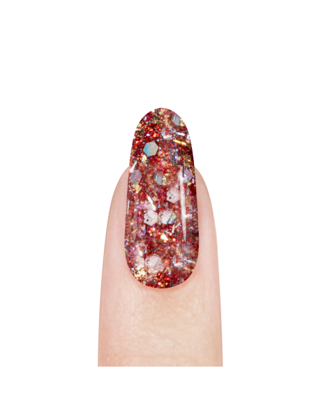 Купить акриловую пудру для моделирования ногтей и френча CL06 Red Chillies