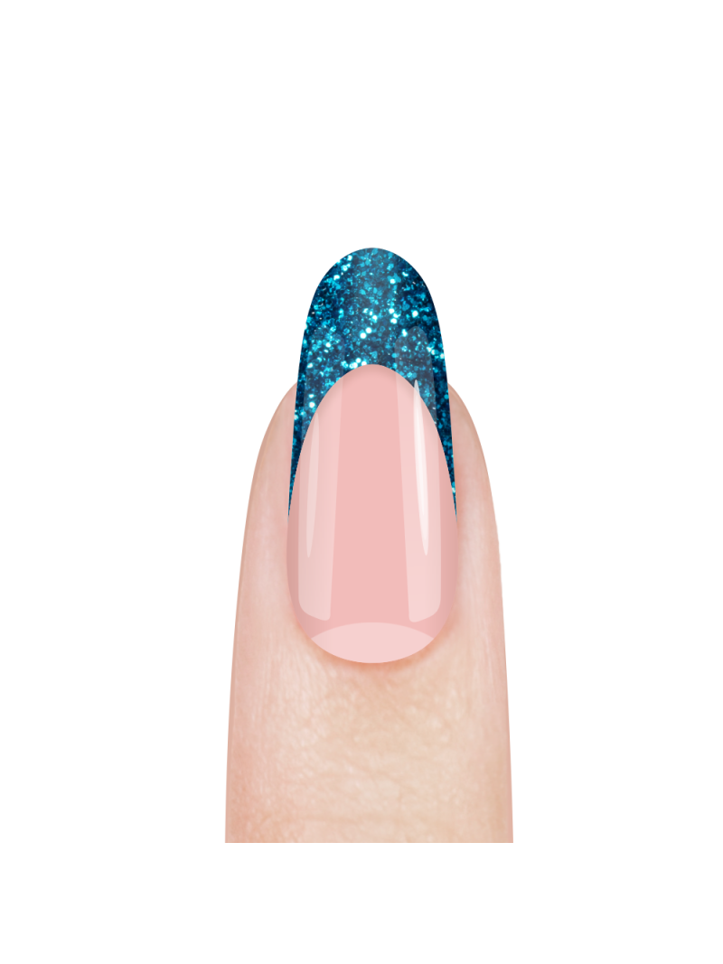 Купить акриловую пудру для моделирования ногтей и френча CL13 Disco Night