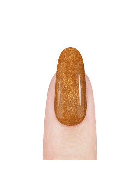 Купить акриловую пудру для моделирования ногтей и френча FL08 Rich Gold