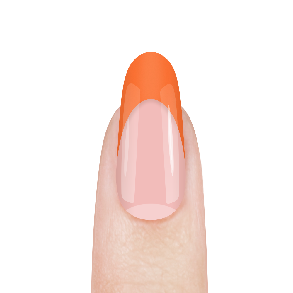 Цветная акриловая пудра для моделирования ногтей FM04 Mandarin