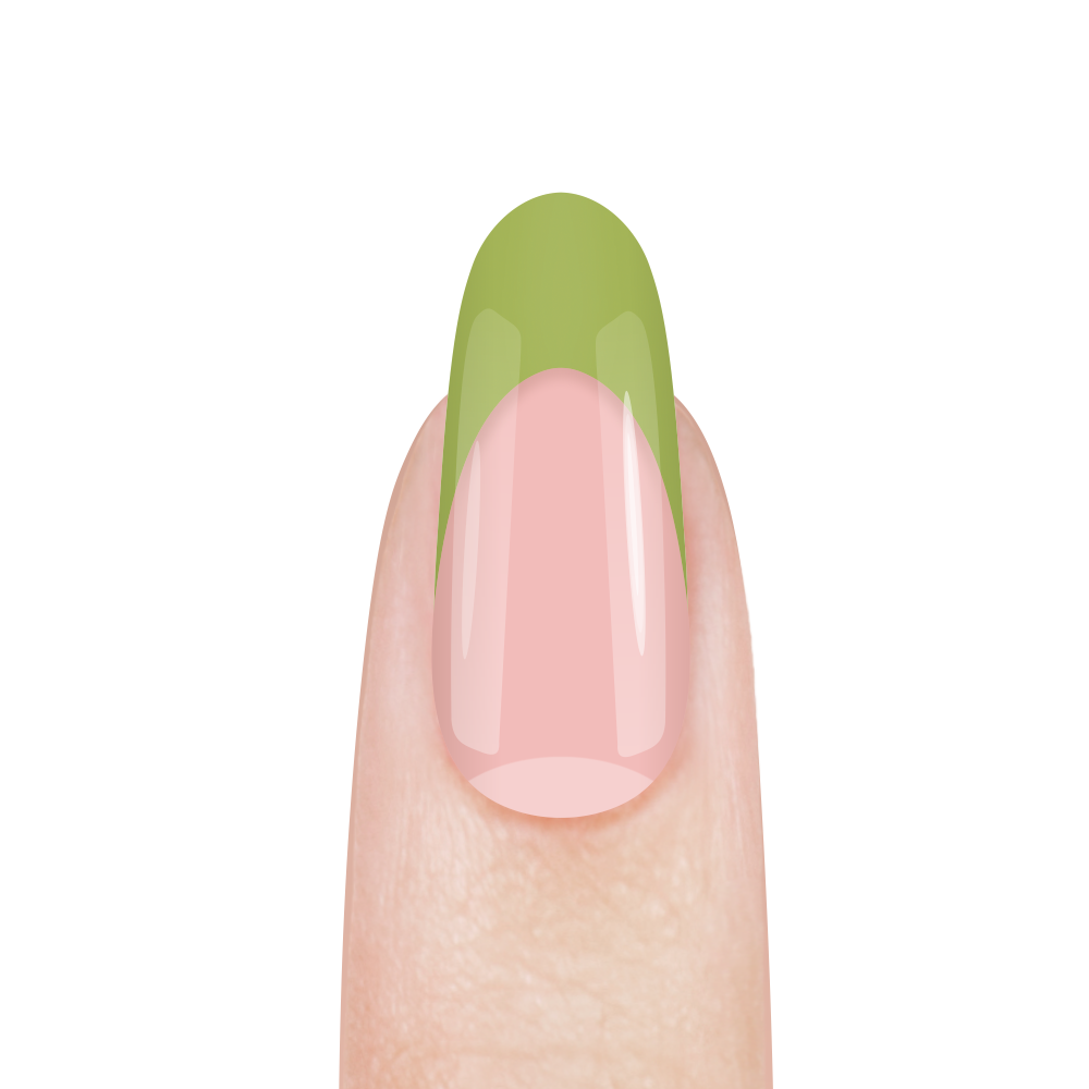 Цветная акриловая пудра для моделирования ногтей FM05 Green Tea