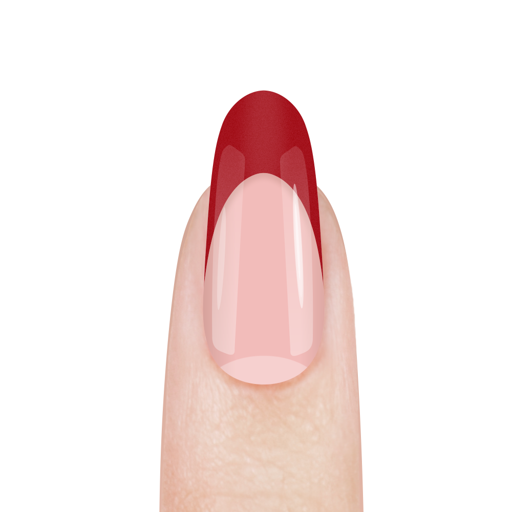 Цветная акриловая пудра для моделирования ногтей FM07 Red