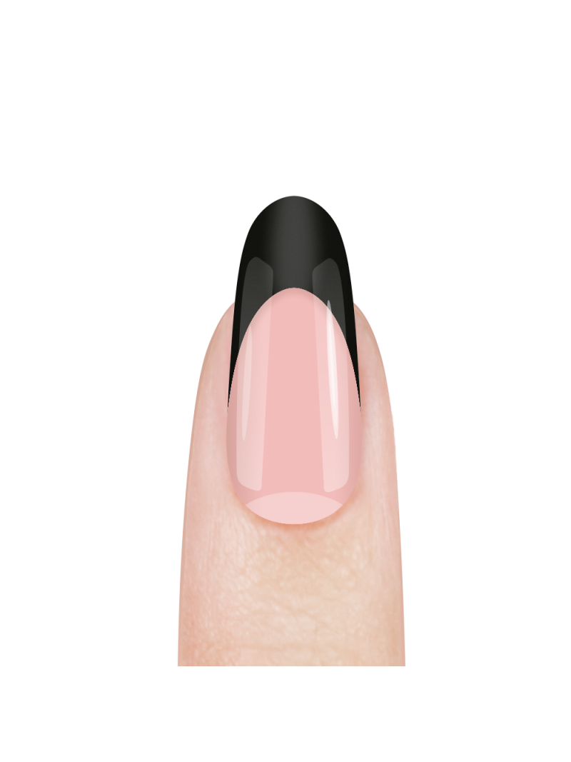 Купить акриловую пудру для моделирования ногтей и френча FM13 Black