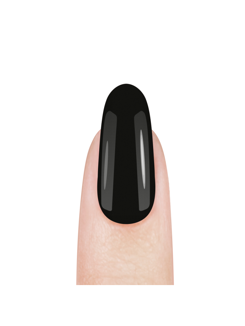 Купить акриловую пудру для моделирования ногтей и френча FM13 Black