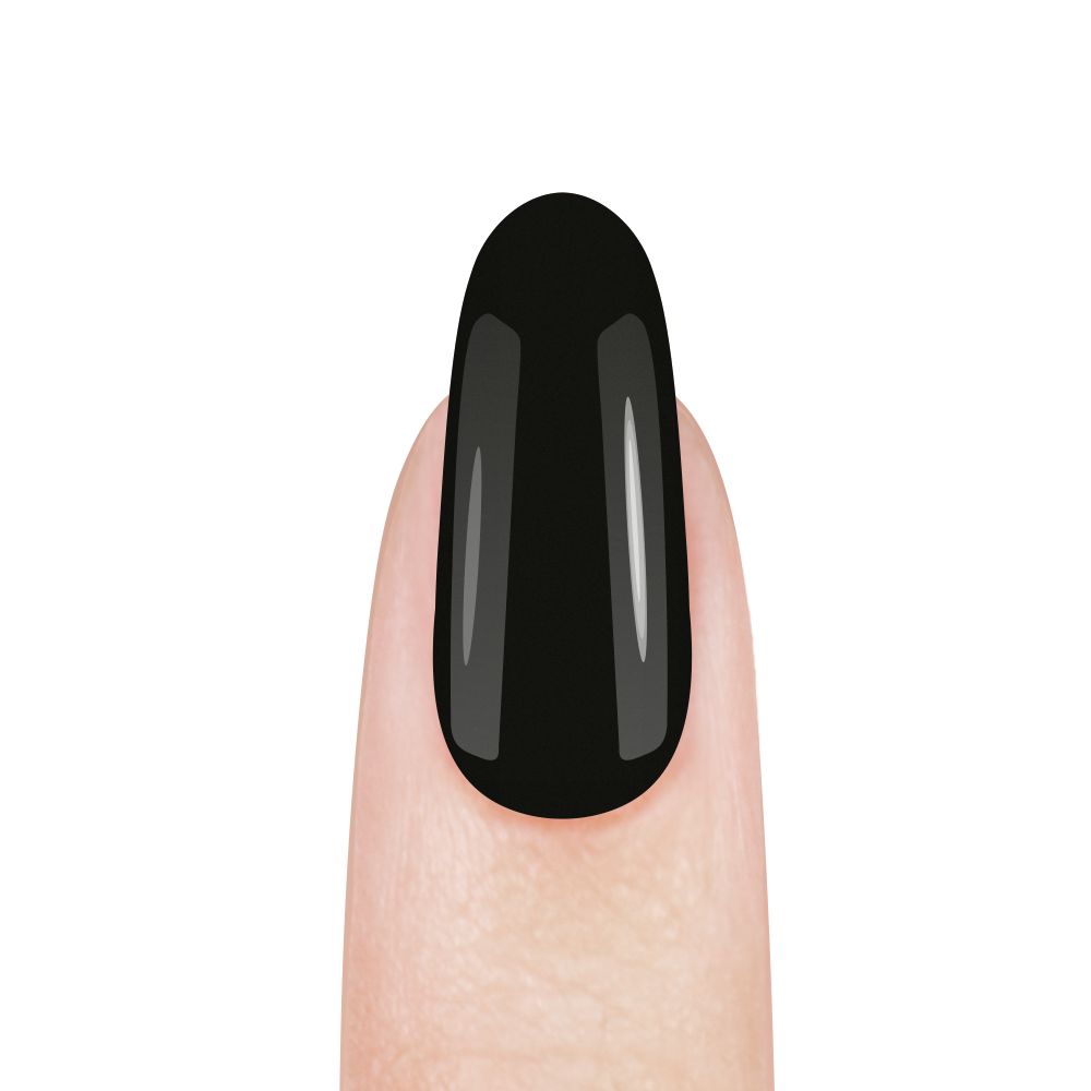Цветная акриловая пудра для моделирования ногтей FM13 Black