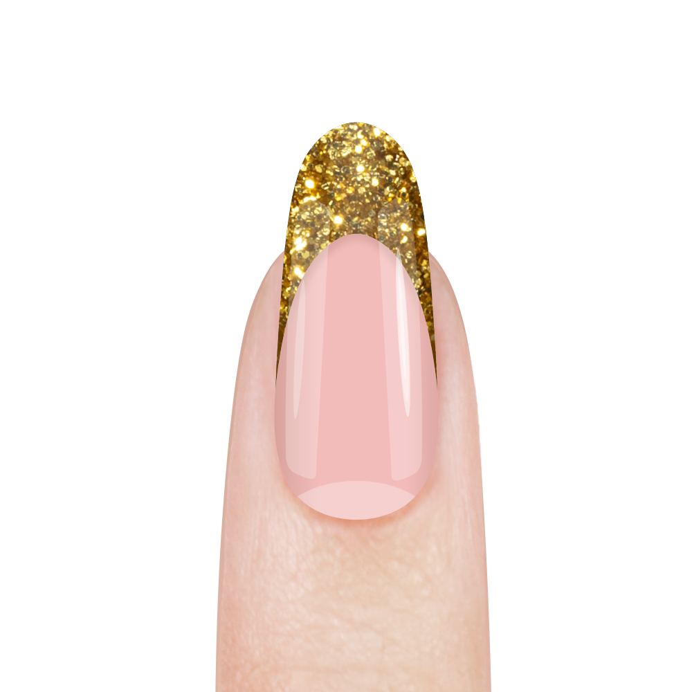 Цветная акриловая пудра для моделирования ногтей W7 Gold Story