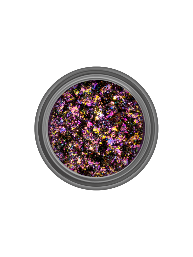 Купить пигмент для ногтей с эффектом 3D голограммы и хамелеона ZET-11 Диаграмма