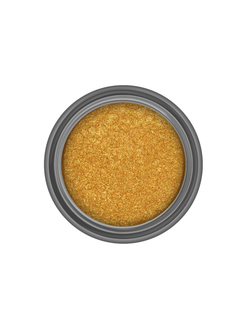 Купить пигмент для ногтей «Золото синтетическое» с эффектом металлик