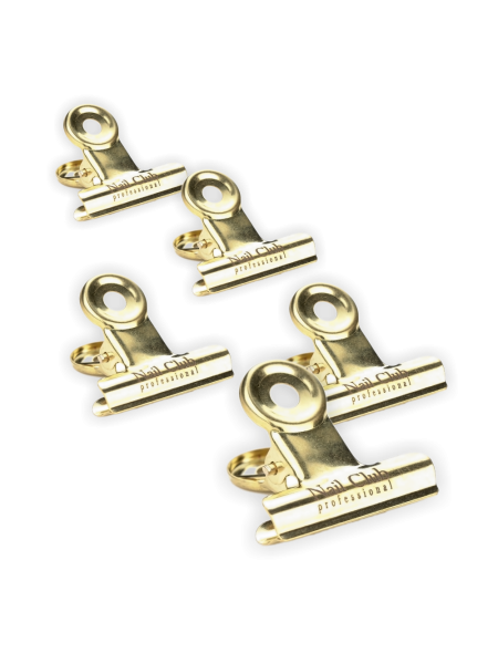 Металлический зажим для арочного моделирования с логотипом Nail Club