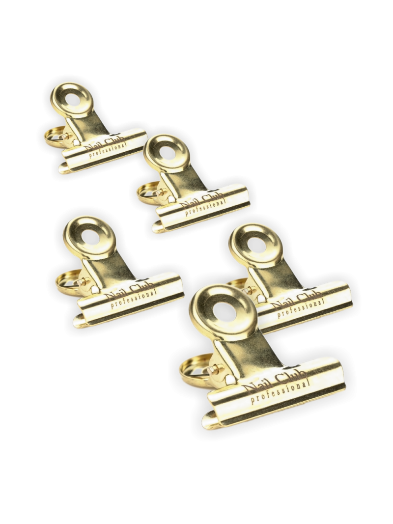 Металлический зажим для арочного моделирования с логотипом Nail Club