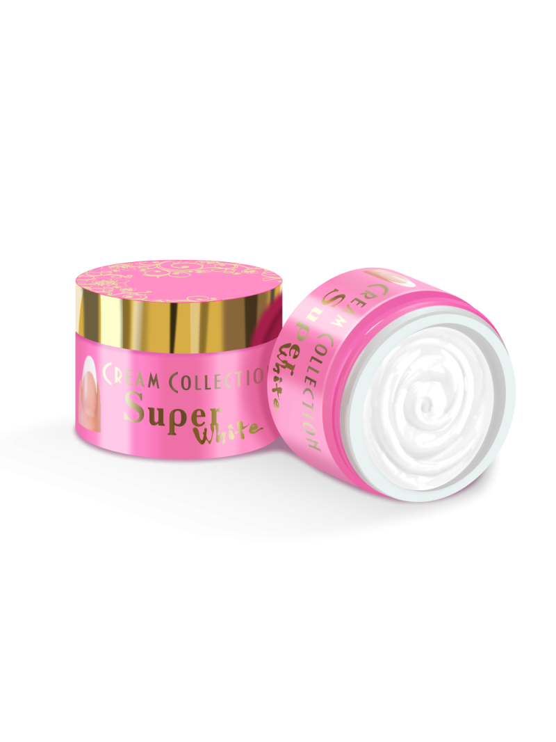Купить гель-желе для моделирования ногтей CREAM GEL Super White CREAM COLLECTION