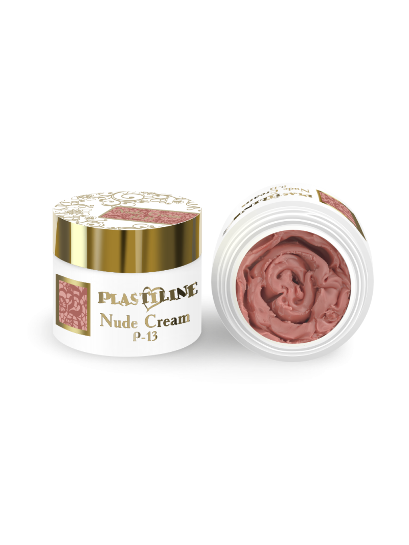 Купить гель-пластилин для лепки на ногтях P-13 Nude Cream PLASTILINE Nail Club