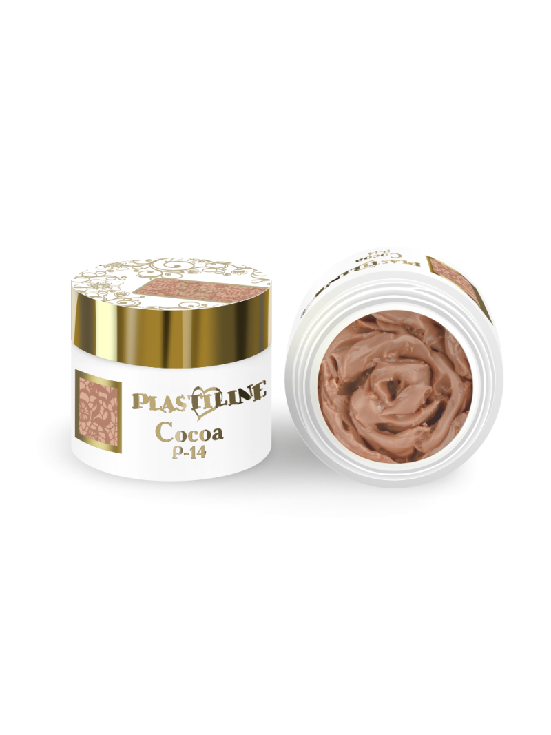 Купить гель-пластилин для лепки на ногтях P-14 Cacao PLASTILINE Nail Club