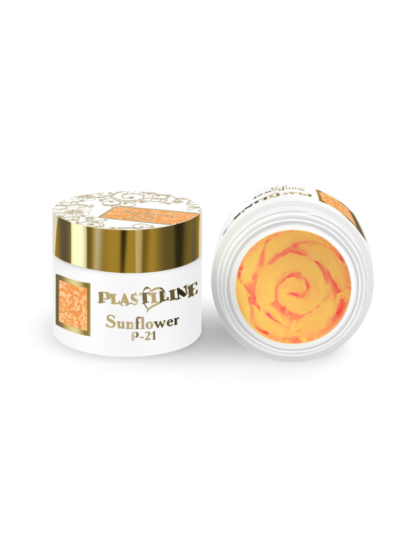 Купить гель-пластилин для лепки на ногтях P-21 SunflowerКупить гель-пластилин для лепки на ногтях PLASTILINE Nail Club