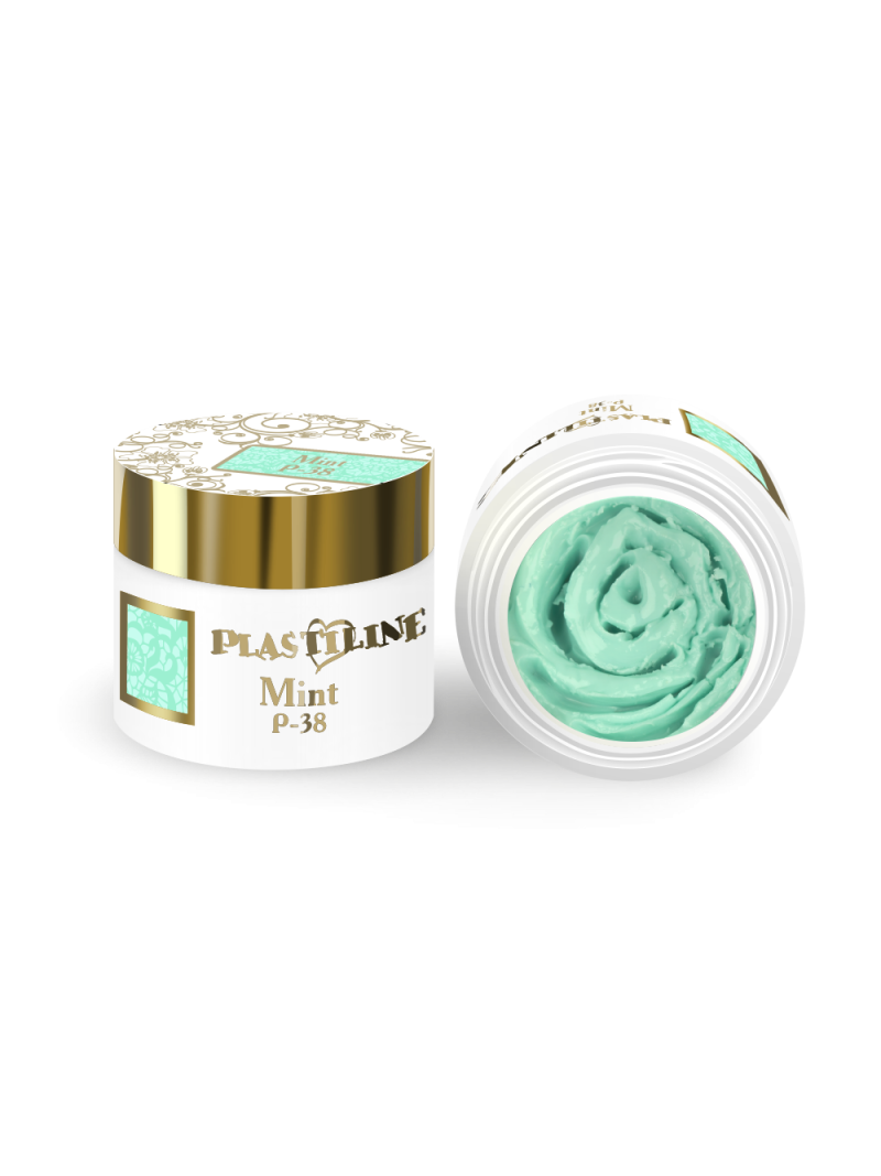 Купить гель-пластилин для лепки на ногтях P-38 Mint PLASTILINE Nail Club