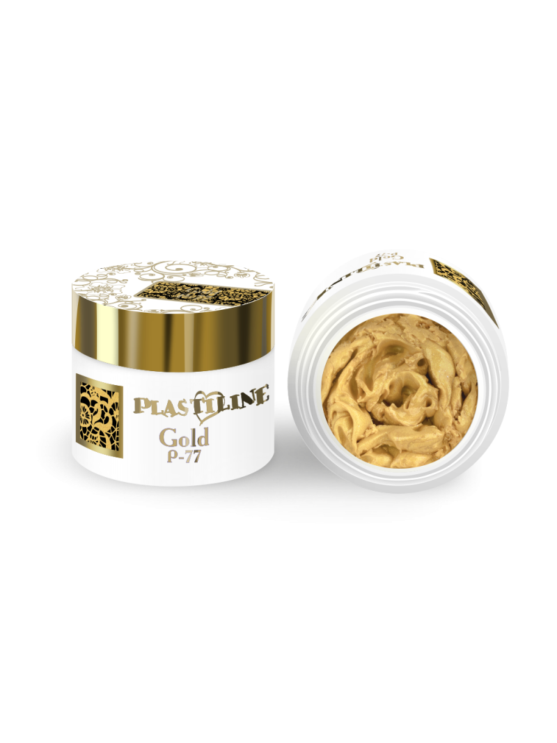 Купить гель-пластилин для лепки на ногтях P-77 Gold PLASTILINE Nail Club