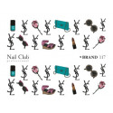 Слайдер-дизайн для ногтей BRAND 117