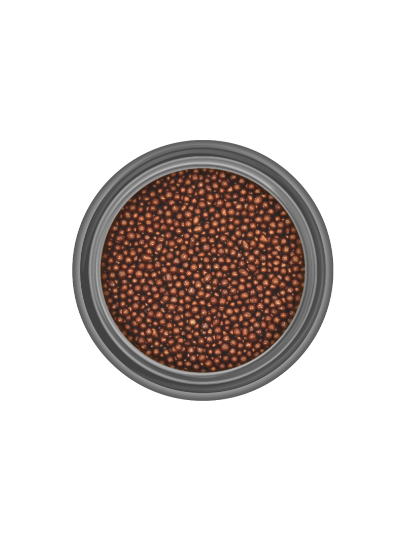 Стеклянные бульонки для дизайна ногтей Nail Club Art.034B