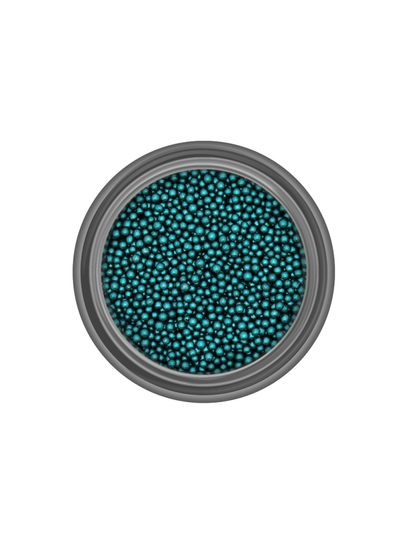 Стеклянные бульонки для дизайна ногтей Nail Club Art.037B