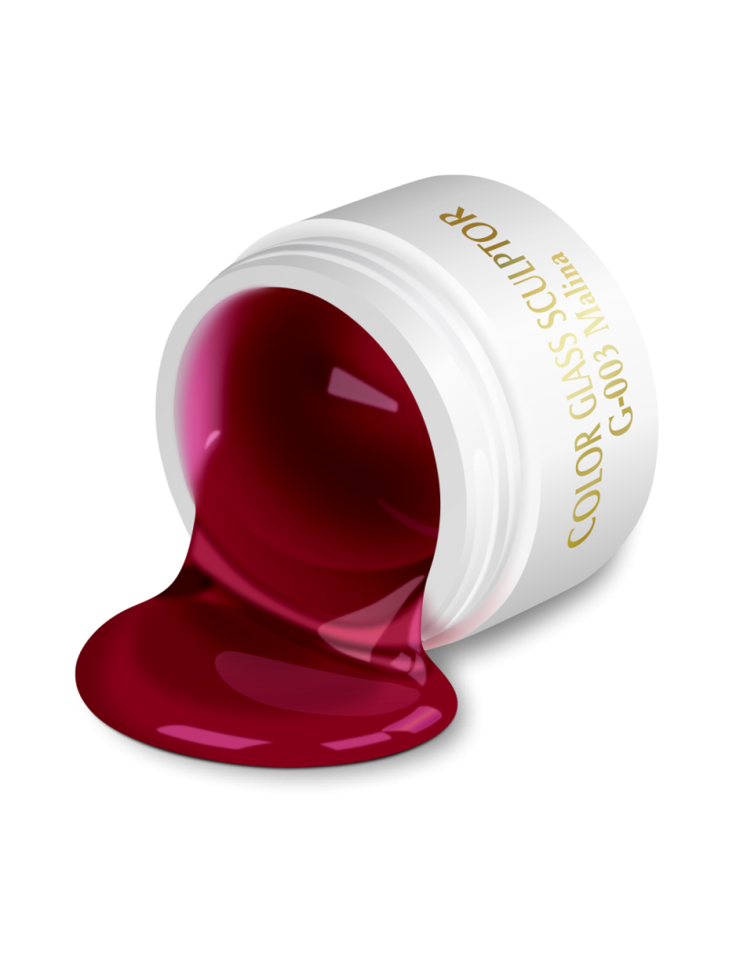 Купить витражный скульптурный гель для моделирования ногтей и френча G-003 Malina