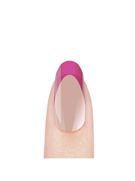 Купить витражный скульптурный гель для моделирования ногтей и френча G-010 Fuchsia