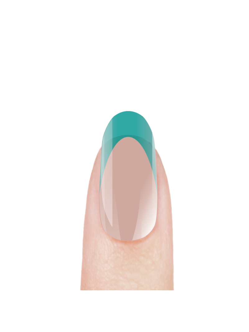 Купить витражный скульптурный гель для моделирования ногтей и френча G-029 Sea Turquoise