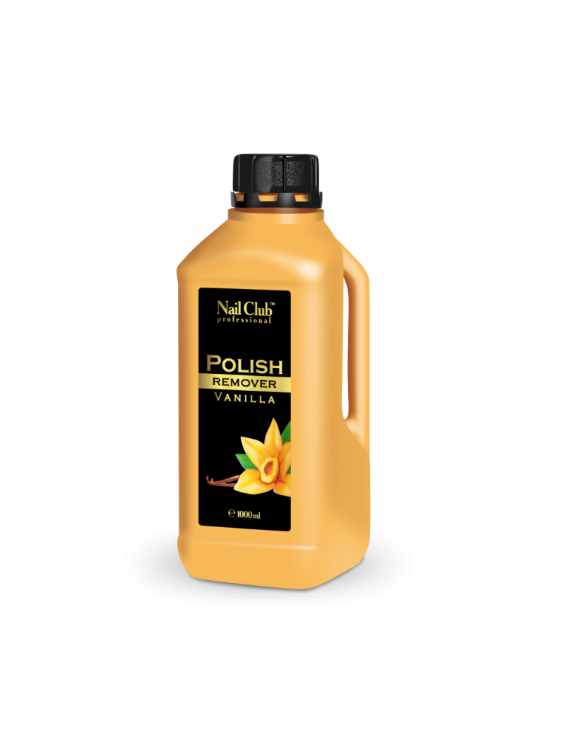 Купить жидкость для снятия гель-лака с ногтей Polish Remover Vanilla с витаминами