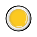 Гель-краска для ногтей с липким слоем GO-03 Yellow