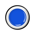 Гель-краска для ногтей с липким слоем GO-10 Blue