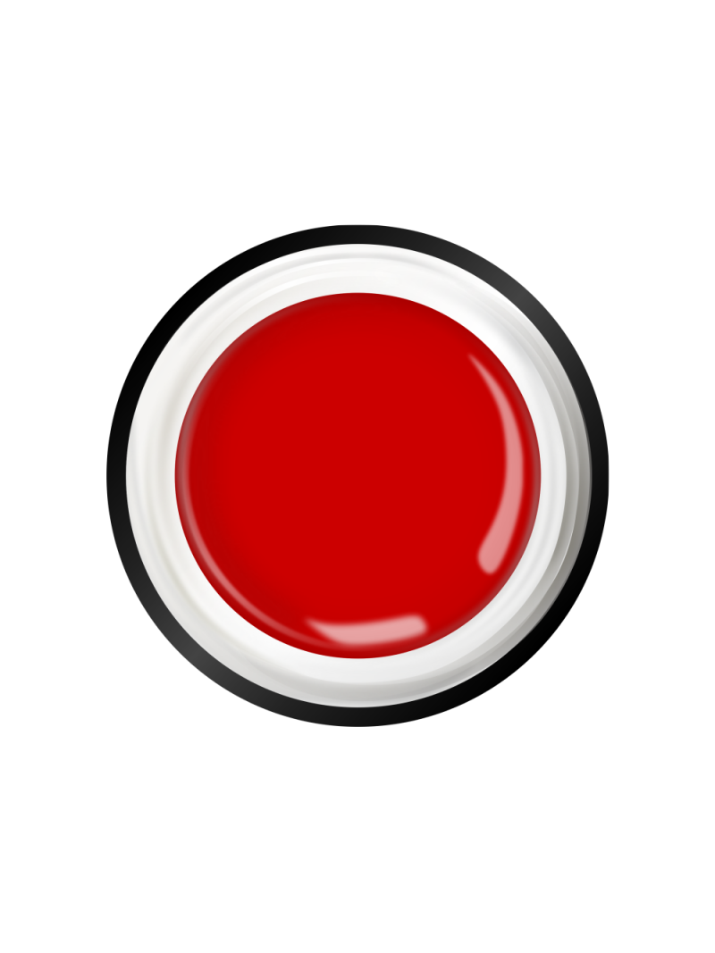 Купить гель-краску для маникюра с липким слоем GO-13 Red Gel One