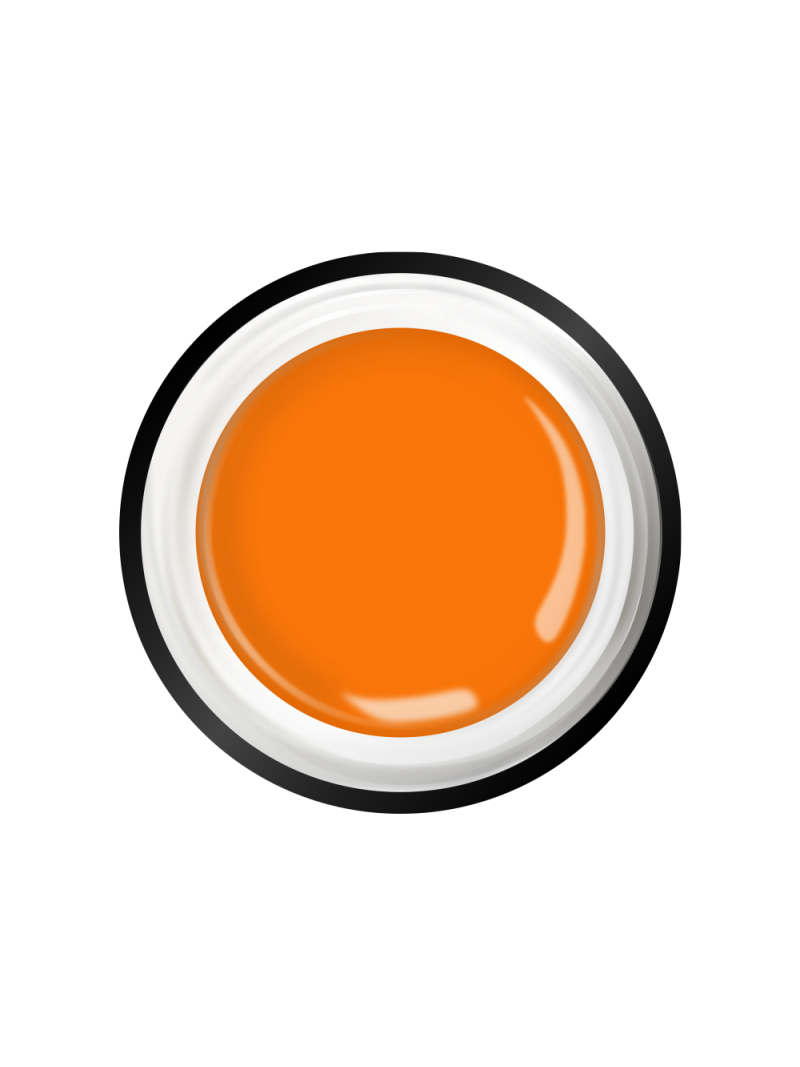 Купить гель-краску для маникюра с липким слоем GO-19 Orange Apple Gel One