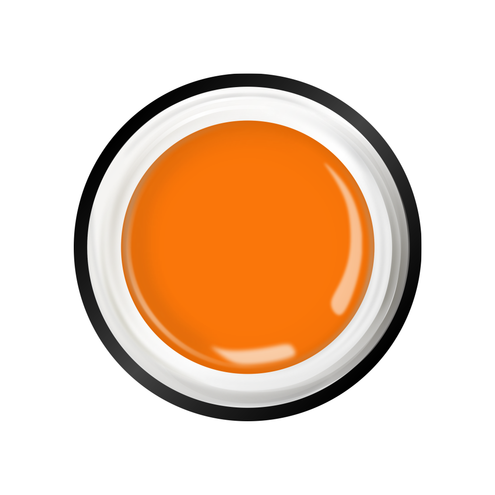 Гель-краска для ногтей с липким слоем GO-19 Orange Apple